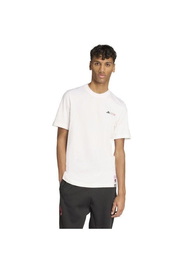 اديداس تيشيرت سبايدرمان أبيض رجالي - Image 1